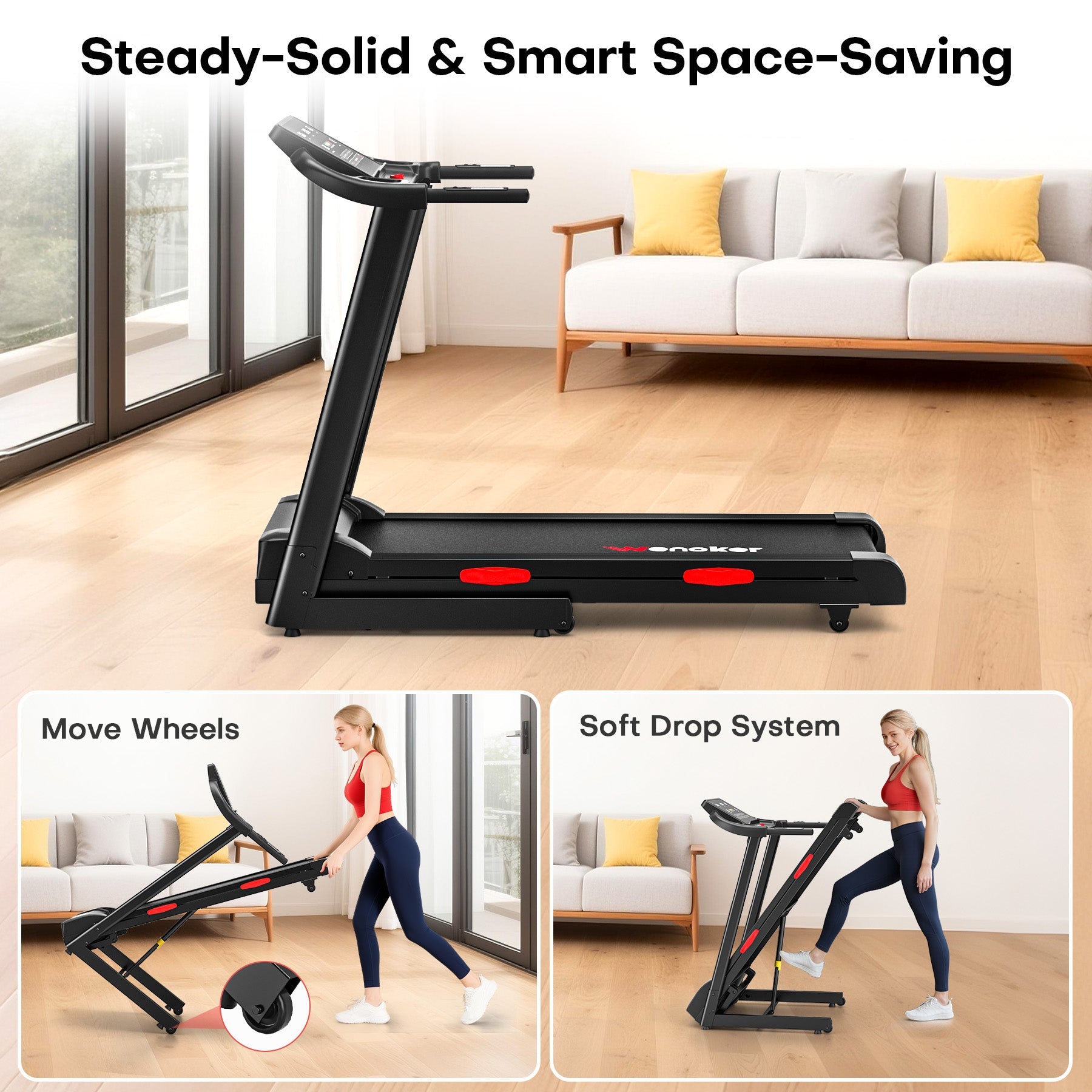 Wenoker klappbares Laufband X-T421