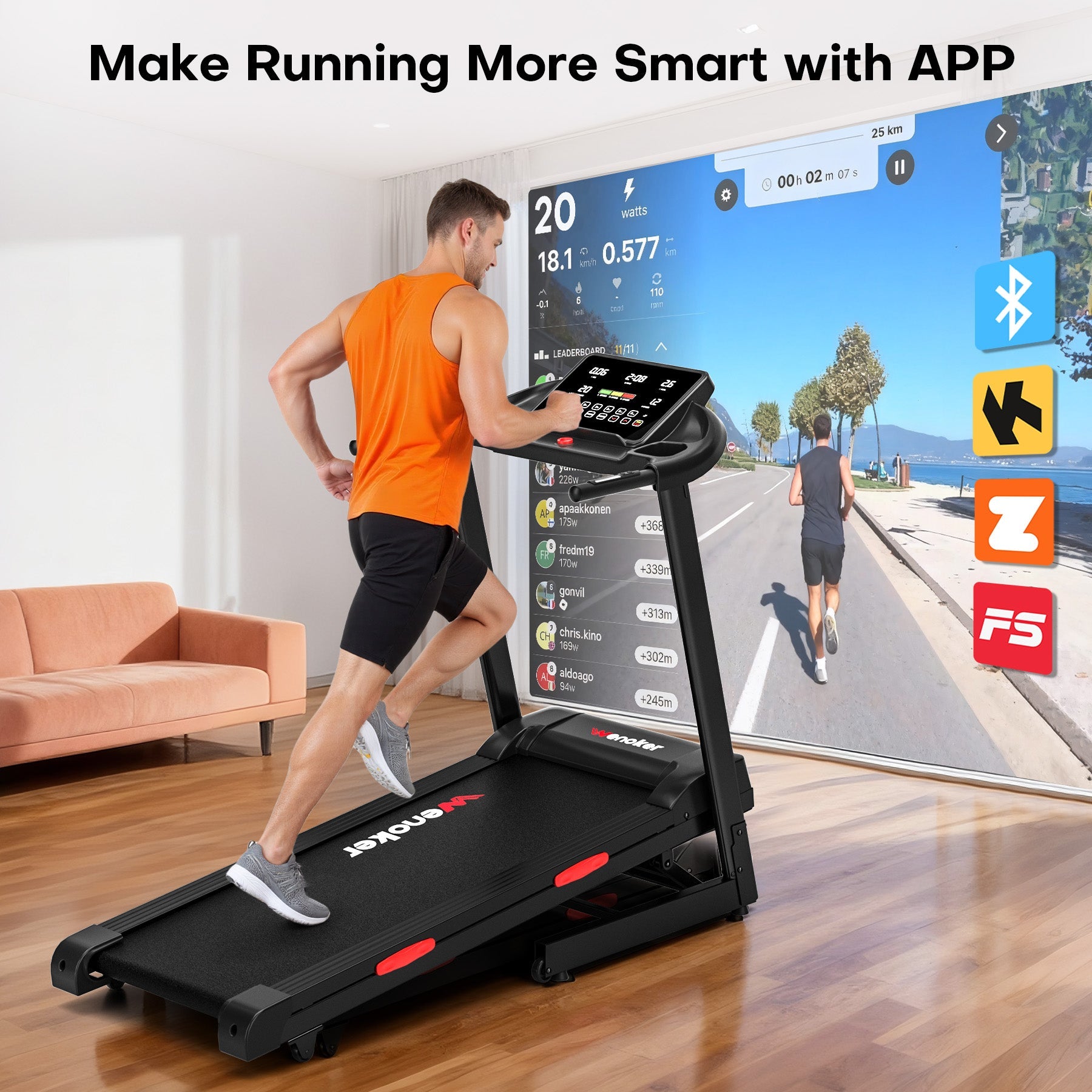 Wenoker klappbares Laufband X-T421
