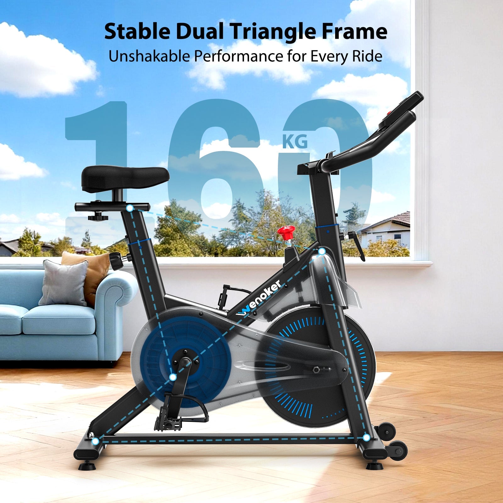 Wenoker JC302 Magnet-Heimtrainer