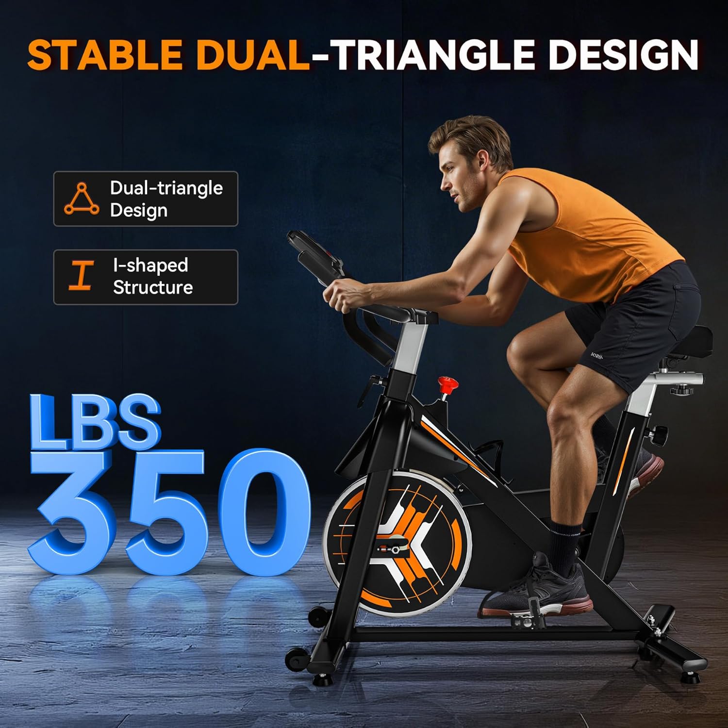 Wenoker Reibungswiderstands-Heimtrainer JC305w