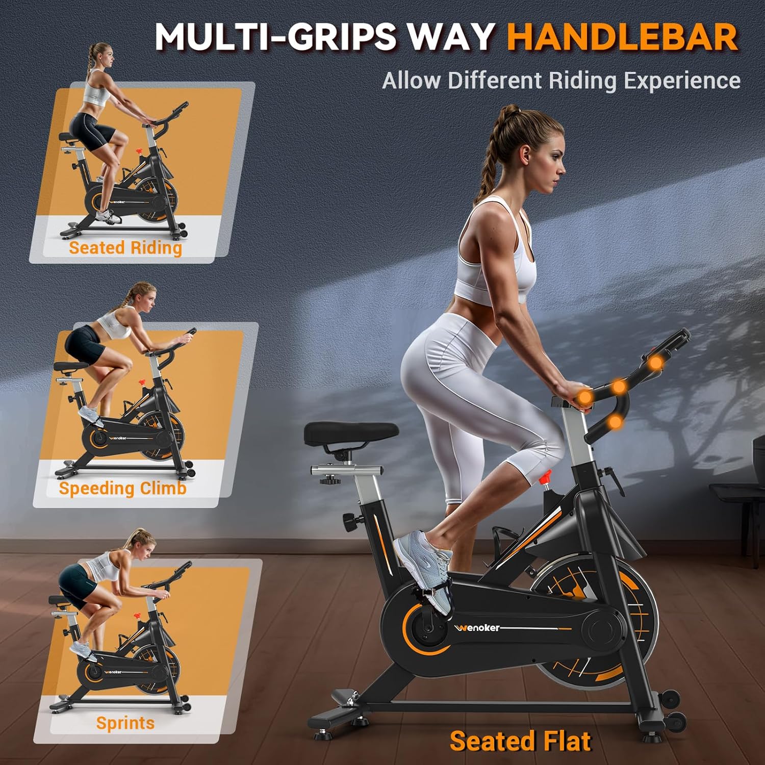 Wenoker Reibungswiderstands-Heimtrainer JC305w