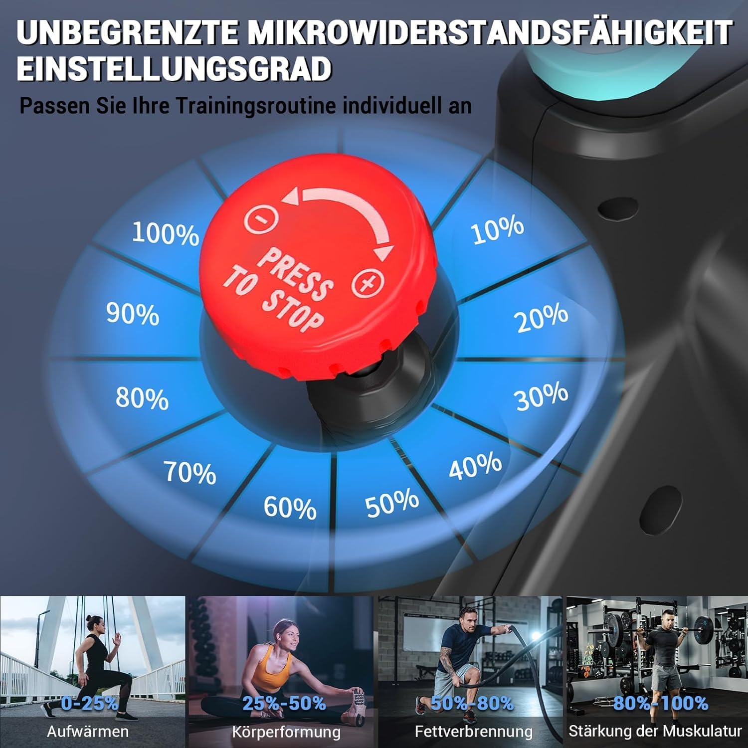 Wenoker Magnet-Heimtrainer JC308