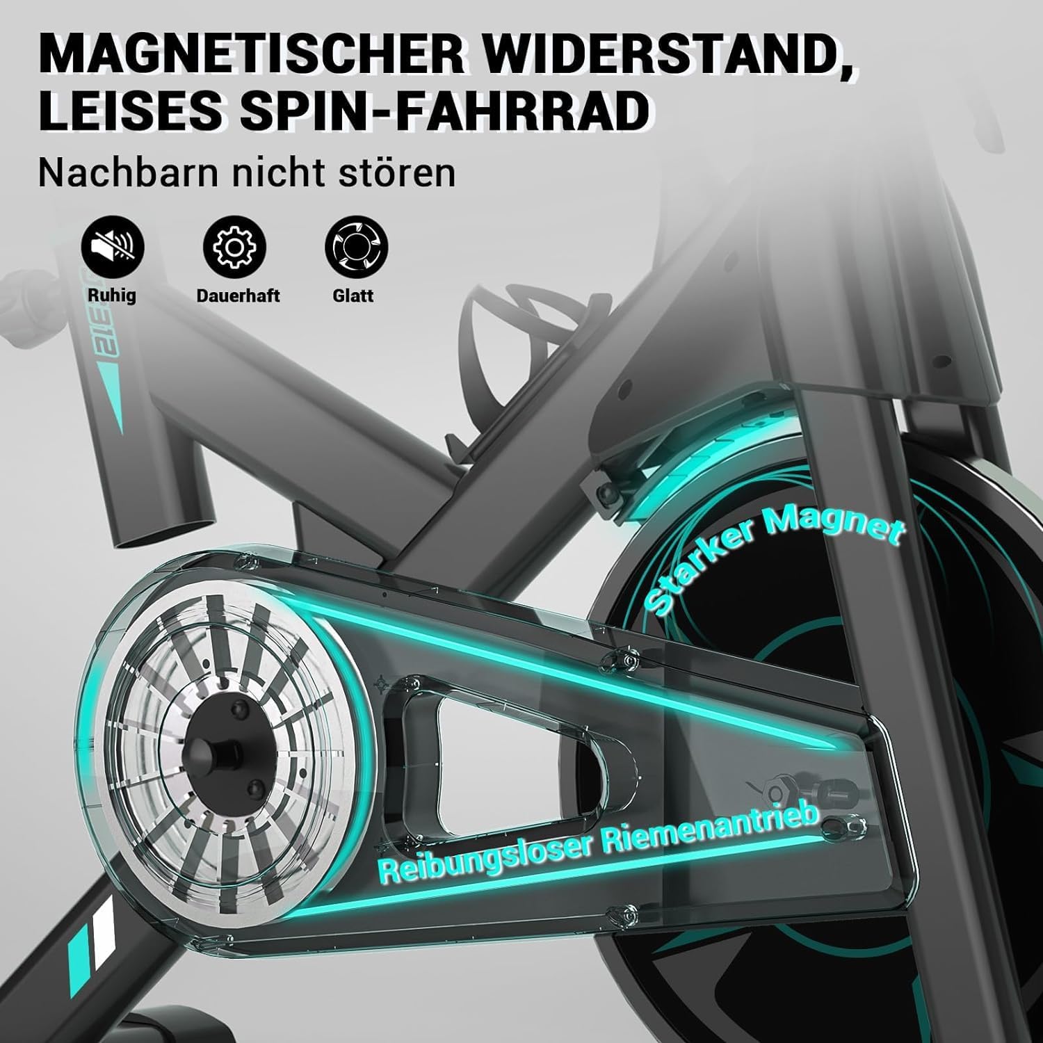 Wenoker Magnet-Heimtrainer JC312 (Blau)