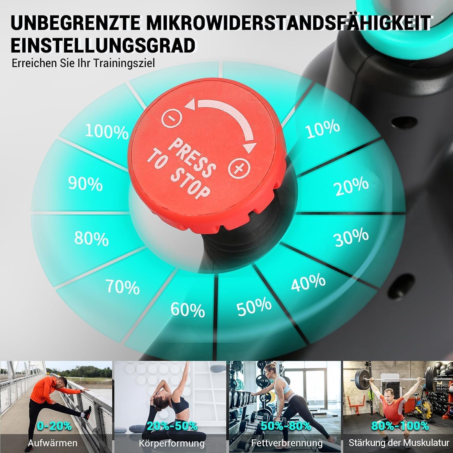 Wenoker Magnet-Heimtrainer JC312 (Blau)