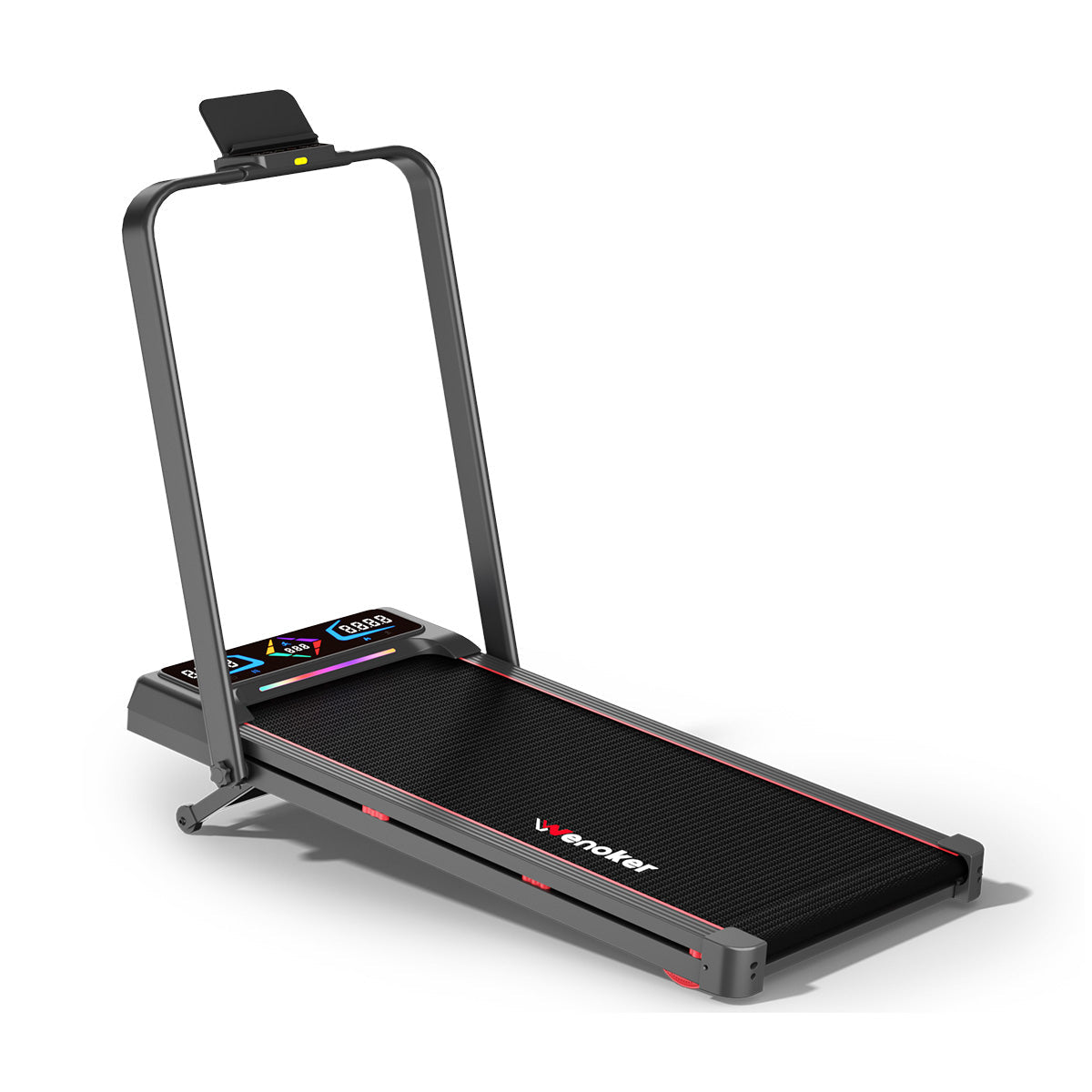 Wenoker A9 Klappbares Walking Pad mit Steigung und Haltegriff